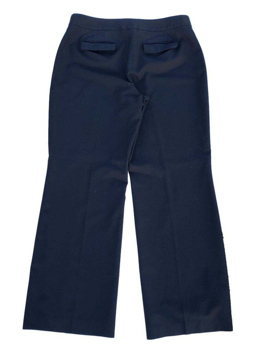 LOFT Julie Black Dress Pants Size 12 Straight Leg Career Workwear - Picture 3 of 8